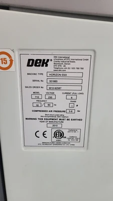 USED 2010 DEK HORIZON 03IX