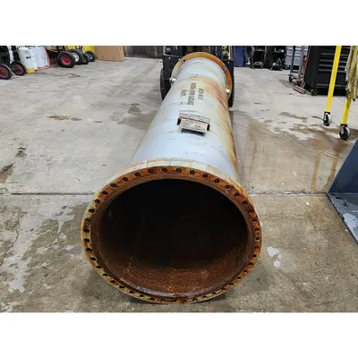 Used Ametek Whitlock 24" Dia X 10'-6" Chlorine / Helium Gas Vaporizer Exchanger
