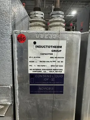 USED INDUCTOTHERM B141328 CAPACITORS