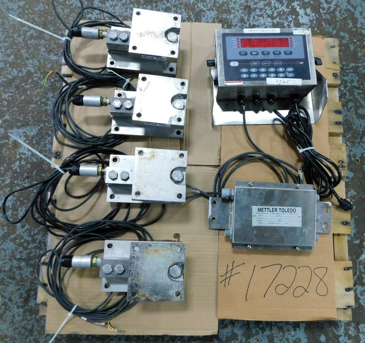 Used METTLER TOLEDO LOAD CELLS FLEX MOUNT  LOAD CEL Scales New Jersey US | Champion Trading Corporation #424522