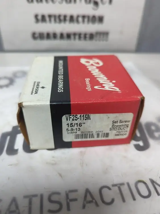 New | in-Stock BROWNING VF2S-115M Bearings | Surplus Asset Holdings #1189704