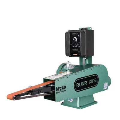 New | in-Stock BURR KING MODEL 720 Belt Grinders Including Sanders Florida US | Sierra Victor Machinery #1260189