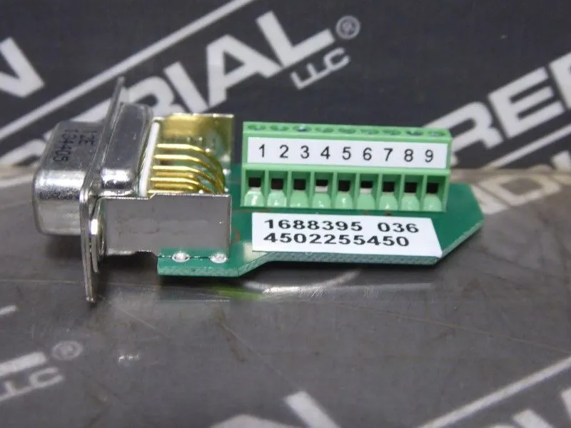 Parker 9773521_01 9-Pin Adapter Used