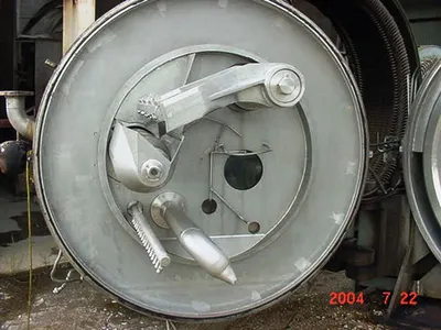 Robatel EHC-1761 peeler centrifuge, 316SS.