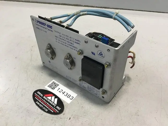Used POWER-ONE HBB15-1.5-A Power Supplies Michigan US | Ideal Machinery #700472