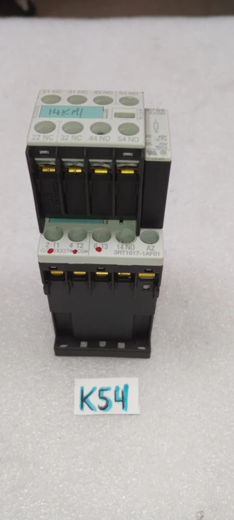 Used Siemens SIEMENS 3RT1017 -1AF01 Contactor+ 3RT1916-1CC00 Surge Suppressor PLC Processors Arizona US | ASSET CONVERSION SPECIALISTS, INC. #311100