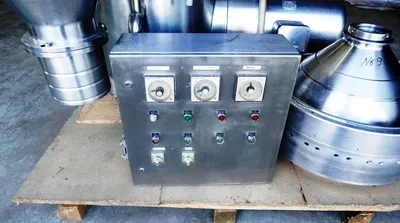 Westfalia SAKP 20036 hermetic clarifier centrifuge, 316SS.