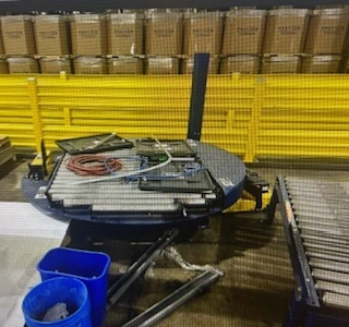 Lantech Orbital Pallet Wrapper #QA Auto – 4000+lb. Capacity