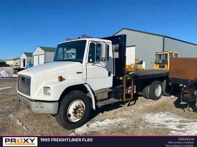 Used 1995 FREIGHTLINER FL80 Flatbed Trucks Wisconsin US | Proxy Equipment #1377822