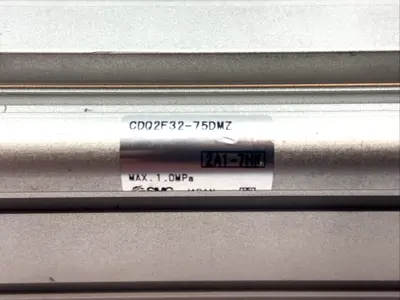 CDQ2F32-75DMZ | SMC  Double Acting Compact Cylinder WITHOUT PLATE AND NUT - Used
