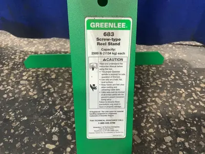 Used GREENLEE 683 Wire Dereelers Ohio US | HGR 24 #1276921
