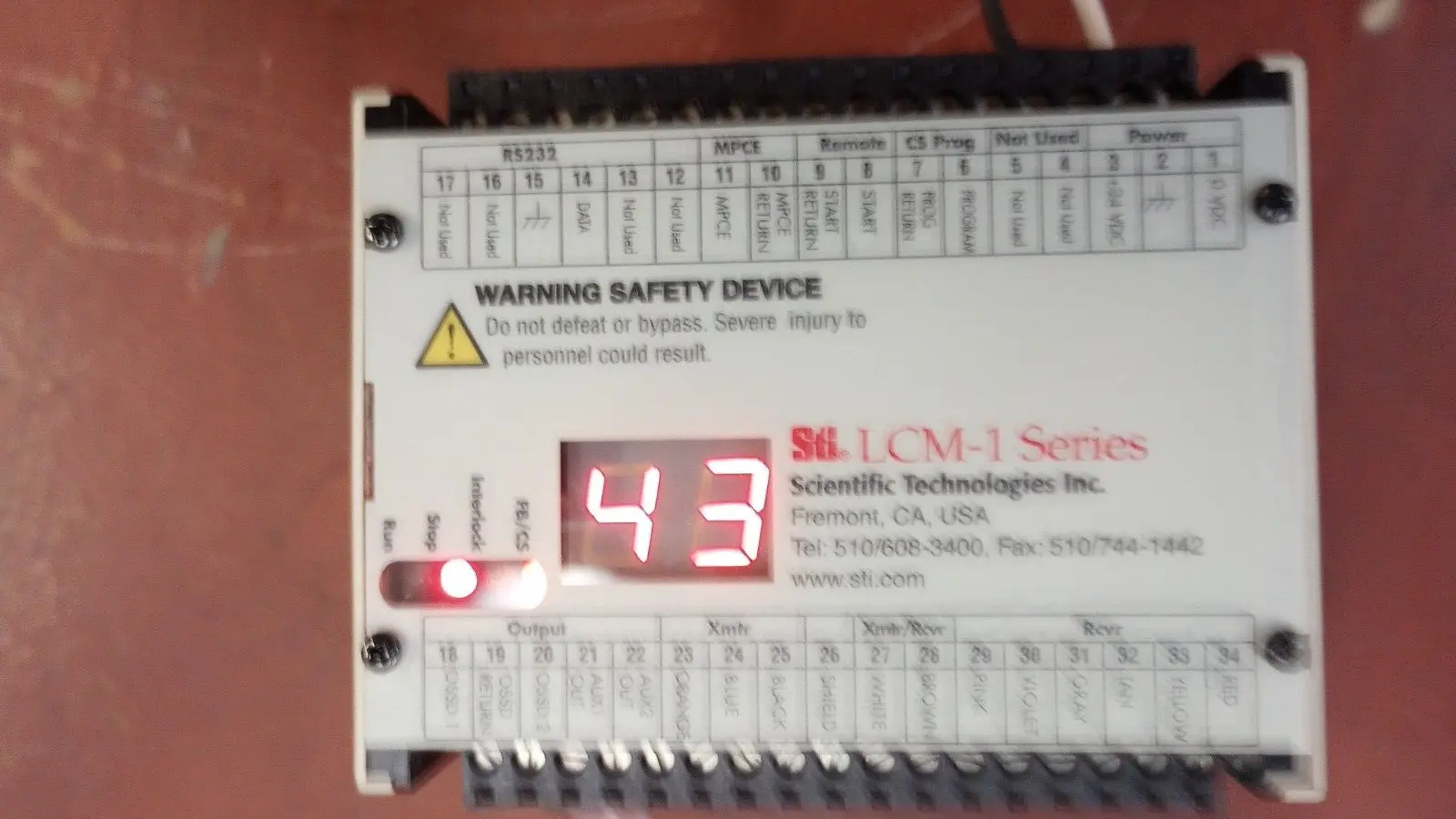USED STI 70116-1000 LCM-1