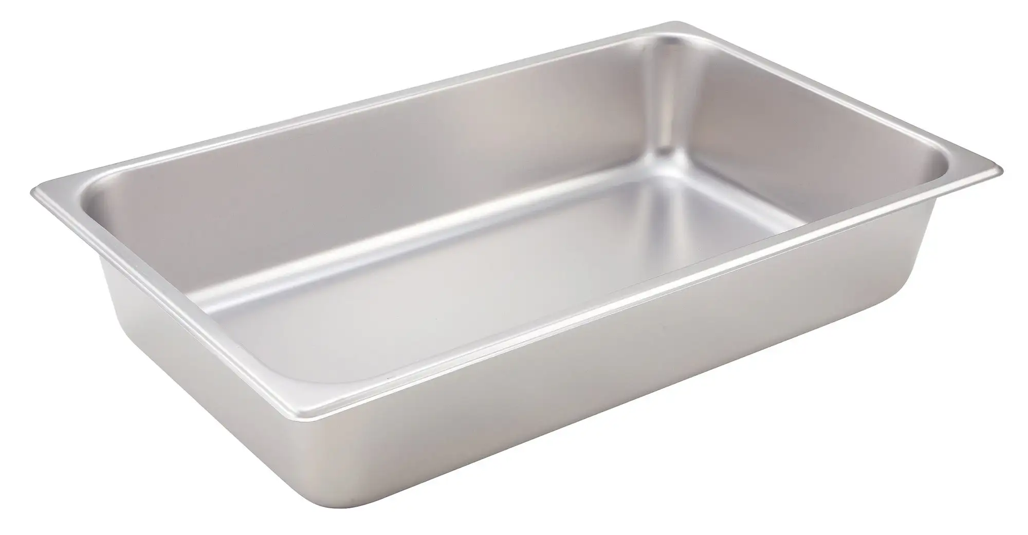Straight-sided Steam Pan, Full-size, 4", 25 Ga S/S (6 Each)