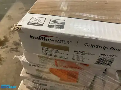 Pallet of Mixed Traffic Master Grip Strip Flooring