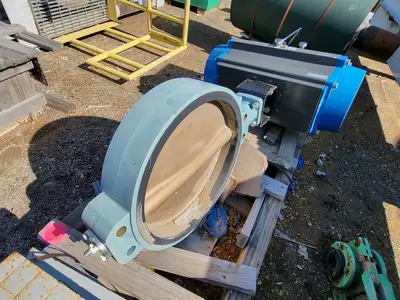 24" Class 150 Butterfly Valve w/ Actuator MERAC-350SRLN F16+F25