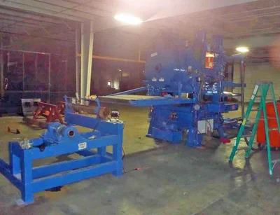 100 Ton Oak Fin Press Line