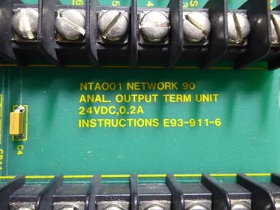 Bailey NTA001 Analog Output Termination Unit 6633430A1 Used