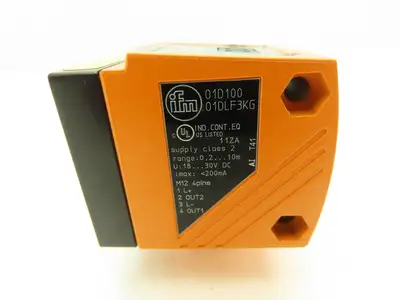 Ifm Efector O1D100 O1DLF3KG Photoelectric Precision Laser Distance Sensor