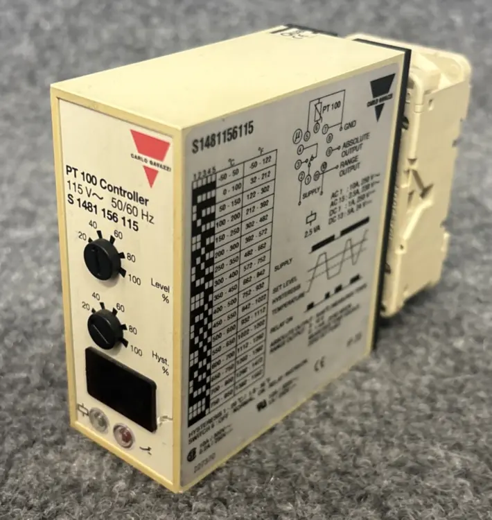 Used Carlo Gavazzi ["PT100 S1481156115", "S1481156115"] Temperature Controls California US | Davliegogo LLC #1707089