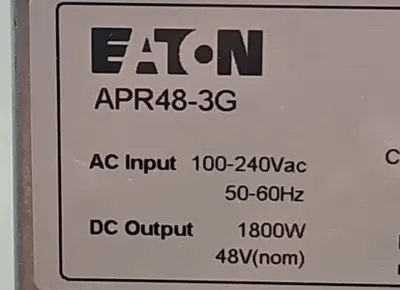 Eaton APR48-3G communication power supply (BIN4.4.4)