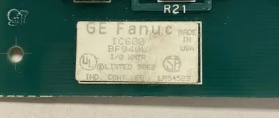 Used GE IC600BF940L Miscellaneous Equipment (Electrical & Power) Ohio US | Surplus Asset Holdings #1242289