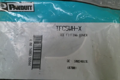 NEW Panduit TFC5WH-X Surface