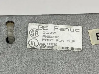 USED GE FANUC IC600PM500K