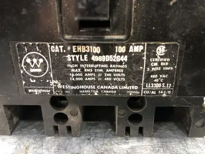 USED WESTINGHOUSE EHB3100
