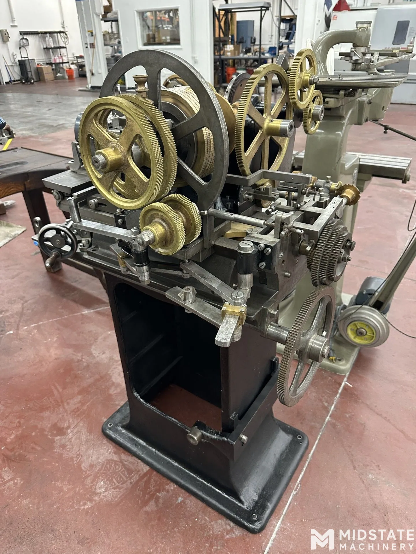 RA Lienhard Chaux DE-FONDS #452 Engine Ornamental Turning Brocading Machine