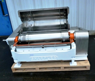Sharples P3400 sanitary decanter centrifuge, 316SS.