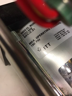 USED ITT F166660