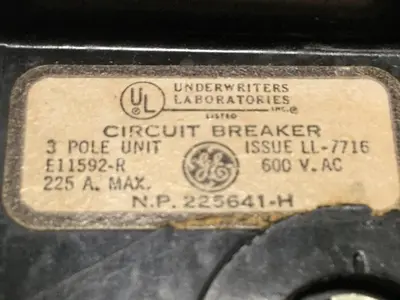 USED GENERAL ELECTRIC / GE TFJ236125