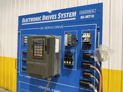 AMATROL MODEL #85-MT10 ELECTRONIC DRIVES SYSTEM TRAINING & TESTING STAND: YOBRO #24915