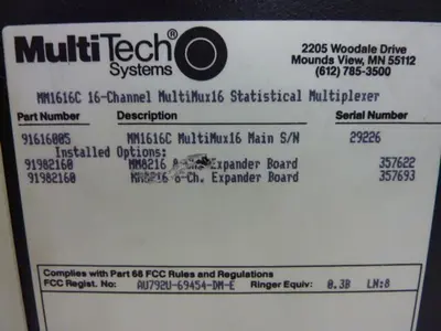 USED MULTI TECH INDUSTRIES MM1616C