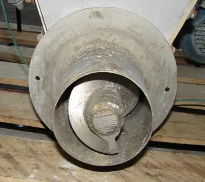SPC4357  Feeder 4" Vac-U-Max screw feeder Stainless Steel