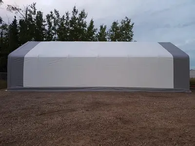NEW 30X60X20 DOUBLE TRUSS STORAGE BUILDING