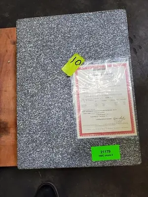 Used STARRETT _UNKNOWN_ Granite Surface Plates Pennsylvania US | Hildebrand Machinery Co. #1485878