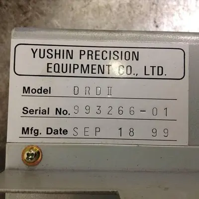 USED YUSHIN PRECISION EQUIPMENT DRDII