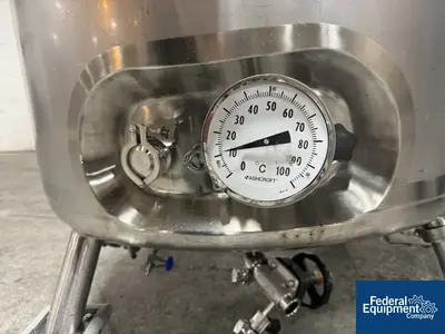 USED Precision 500 Liter Precision Stainless Reactor, 316 S/S, 45/100#