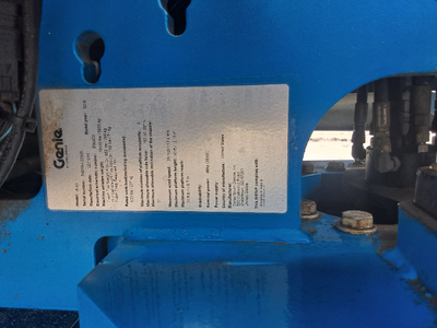 USED 2016 Genie S-40