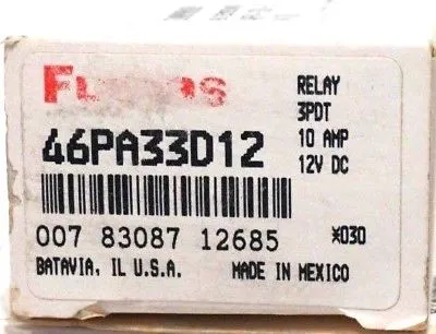 5 NEW FURNAS ELECTRIC 46PA33D12 RELAYS