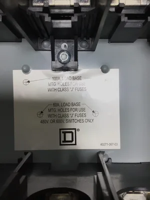 Square D H362RB Heavy Duty Safety Switch 60A 600VAC Type 3R Enclosure