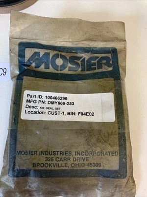 NEW Mosier Industries Inc. DMY669-253