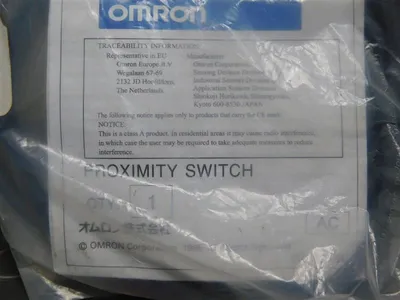 Omron E2E-X5MY1-US Proximity Switch 24 to 240VAC 2m New