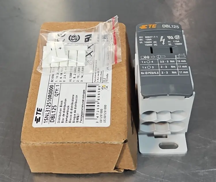 Used ABB DBL125 Terminal Blocks South Carolina US | Palmetto Automation #1539727