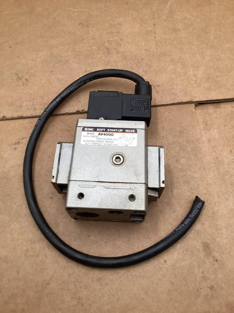SMC AV4000 Soft Start-Up Compressed Air Solenoid Valve