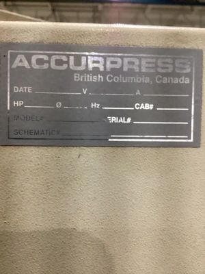 USED 1998 ACCUPRESS 713010