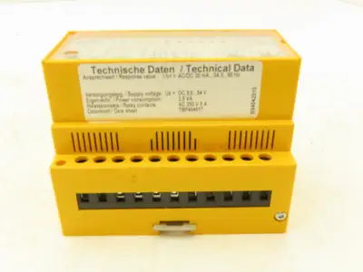 Bender RCMA471LY-21 Current Monitor Safety Relay Module RCMA 471