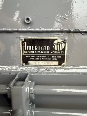 USED AMERICAN BROACH & MACHINE HD-20-72