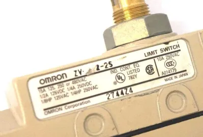 NEW OMRON ZV-NA2-2S LIMIT SWITCH 250VAC, 10AMP, ZVNA22S